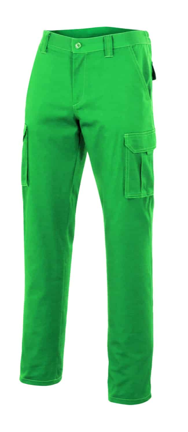 Pantalon Multibolsillos Verde