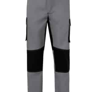 Velilla 103020b Pantalón Bicolor Multibolsillos Gris Negro