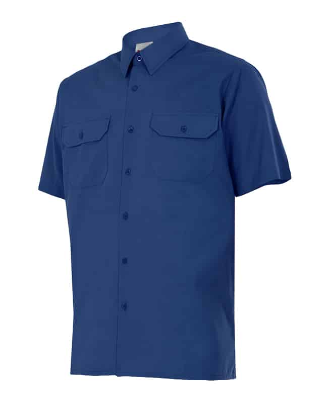 Velilla 522 Camisa Manga Corta Azul Marino