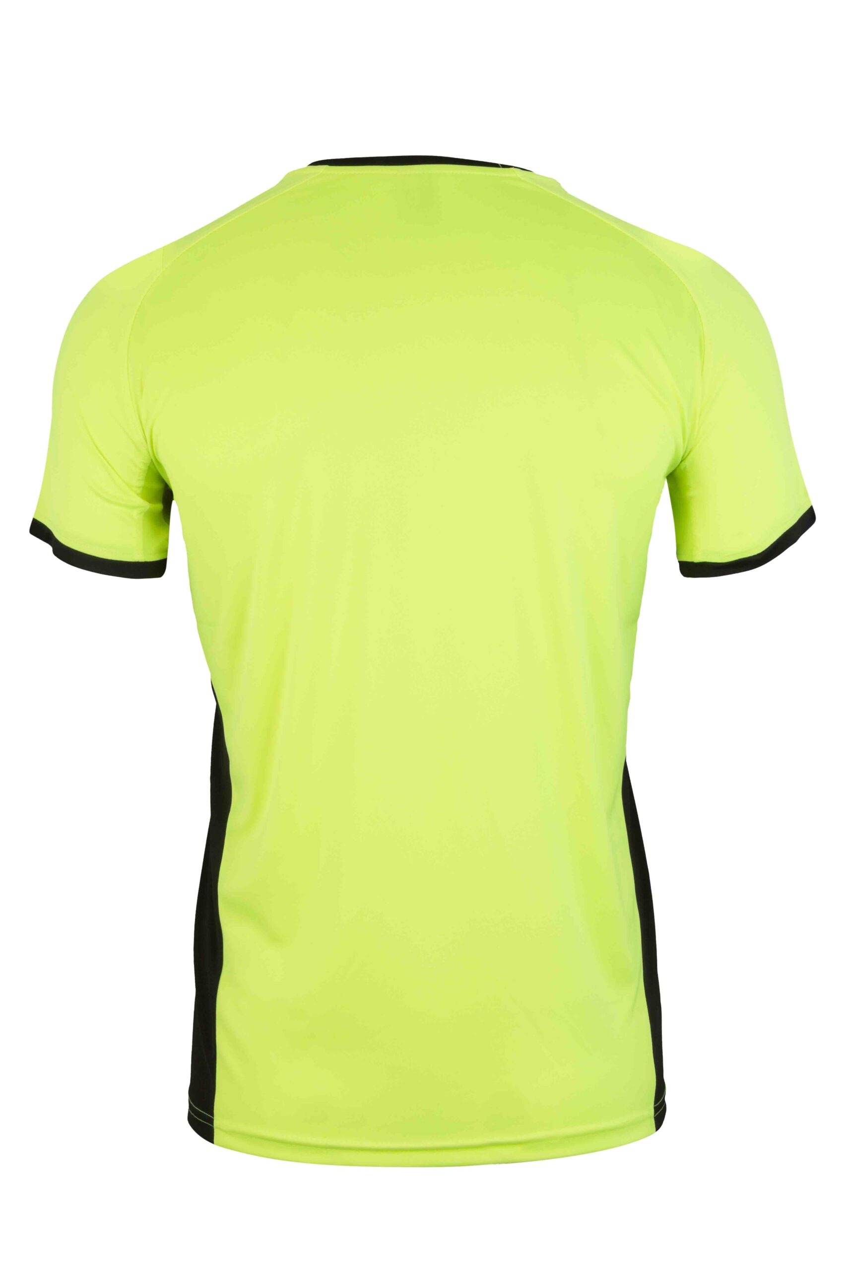 Mukua Mk530v Mukua Camiseta TÉcnica Manga Corta Bicolor FlÚor Yellow Blak 2