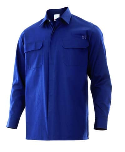 Velilla 605001 Camisa Ignifuga Azul Navy