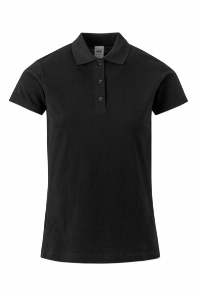 Mukua Ps200wc Polo M C Color Mujer 210gr AlgodÓn 100% Black