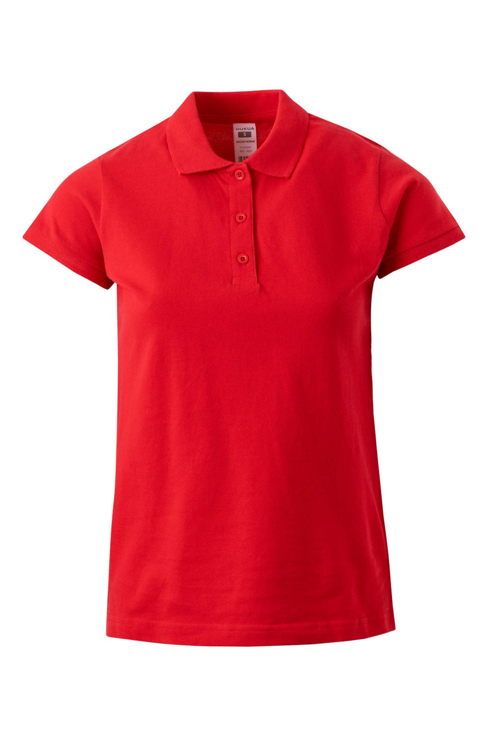 Mukua Ps200wc Polo M C Mujer 210gr AlgodÓn 100% Red