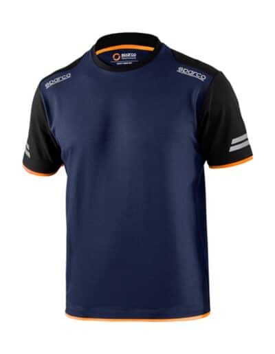 Sparco Tech T Shirt Tucson 02416bmaf Blue Orange