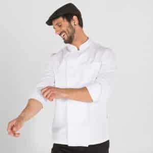 Gary´s 910000 Chaqueta Cocina Unisex Ml Sarga Blanca