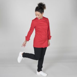 Gary´s 919100 Chaqueta Cocina Mujer Catania Rojo