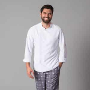 Gary´s 944100 Chaqueta Cocina Hombre Vidal Blanco