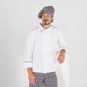 Gary´s 944600 Chaqueta Cocina Hombre Abad Blanco