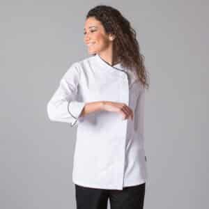 Gary´s 948400 Chaqueta Cocina Mujer Dana Blanco