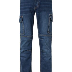 Velilla 103028s Pantalón Denim Stretch Multibolsillos