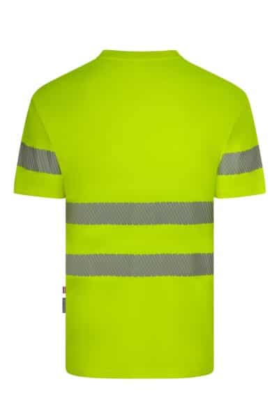 Velilla 305632 Camiseta Manga Corta Cinta Segmentada Amarillo Flúor 1