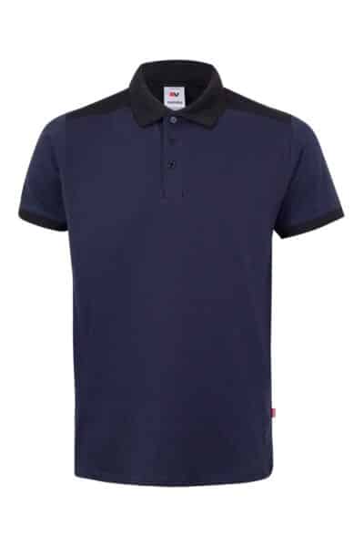 Velilla 105519s Polo Stretch Bicolor Manga Corta Azul Navy Negro